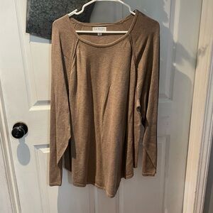 Kim Rogers Tan Sweater size 3XL